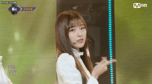 2월1일 엠카운트다운 오마이걸 - 비밀정원 아린.gif(데이터주의) | 인스티즈