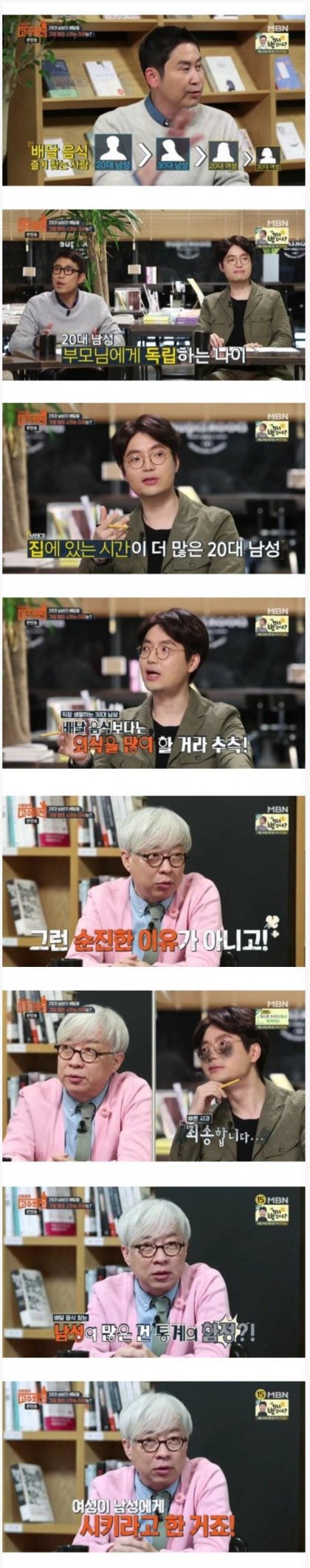 남성이 배달음식을 많이 시키는 이유 | 인스티즈